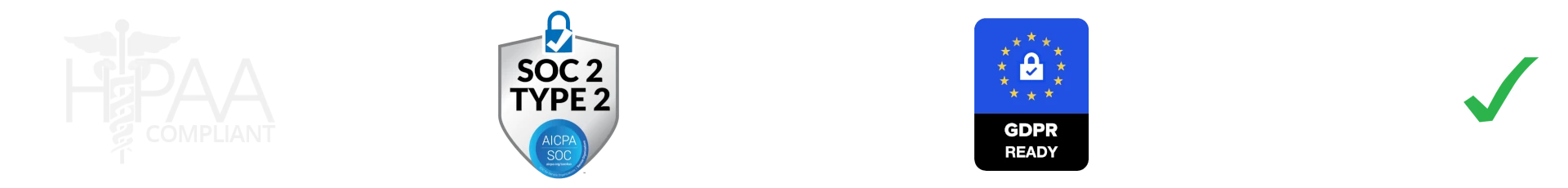 SONIQCX certifications and compliance badges